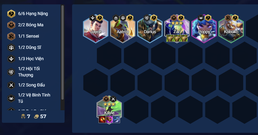 Chiến thuật giữa game Zac I am Atomic