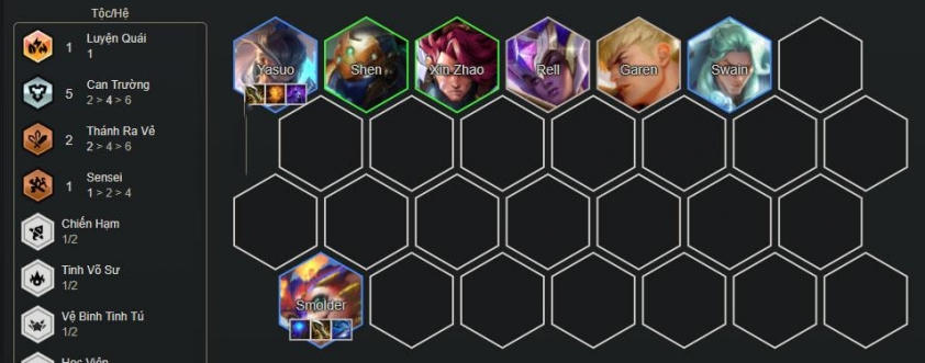 Chiến thuật giữa game với Smolder Can Trường