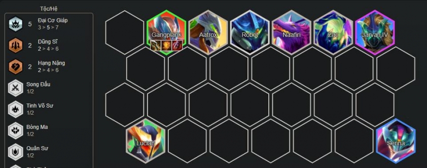 Lên cấp đều đặn và bổ sung tướng mốc Đại Cơ Giáp