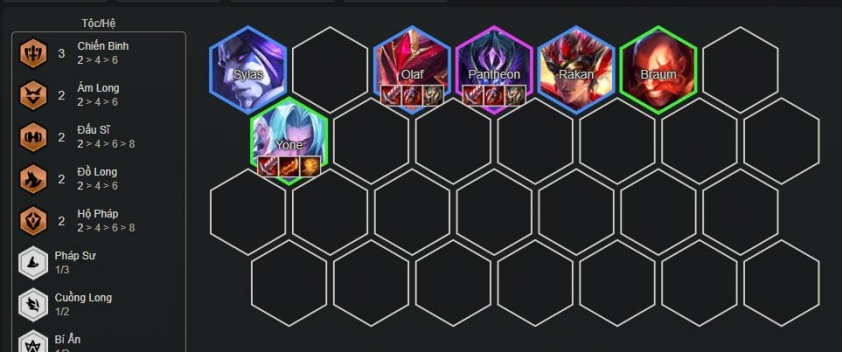 Lõi công nghệ và nâng cấp DTCL mùa 7.5 Nâng cấp lõi công nghệ cho đội hình Yone Chiến Binh