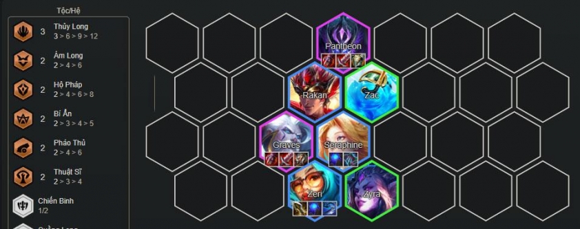 Top đội hình mạnh nhất DTCL mùa 7.5 - Vùng Đất Rồng Đội hình Zeri Reroll