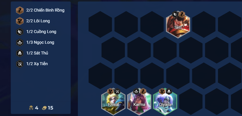 Hướng dẫn đầu game đội hình Lee Sin Lôi Long