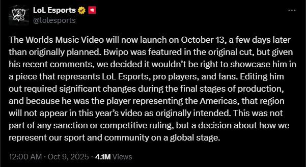 Cảnh trong MV CKTG 2025 có sự tham gia của Bwipo