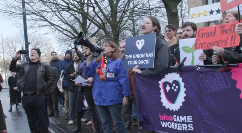 Biểu tình nhân viên tại trụ sở Rockstar Games