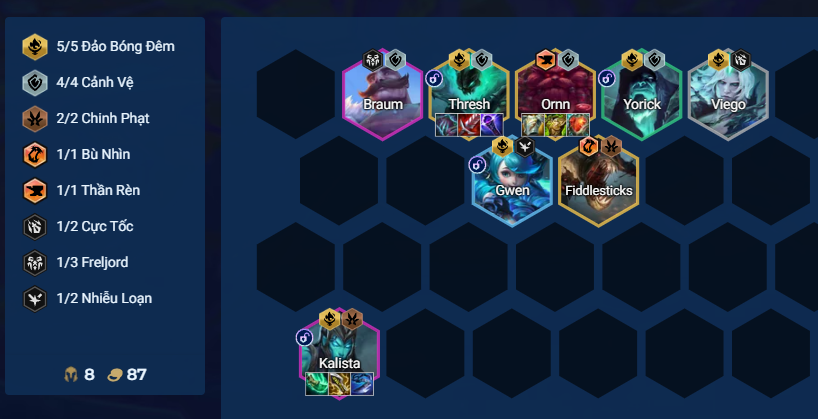 Đội hình Đảo Bóng Đêm DTCL Mùa 16