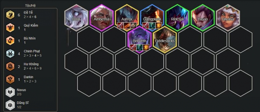 Hoàn thiện đội hình với Aatrox và Fiddlesticks