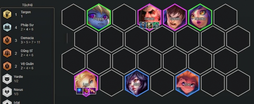 Lõi công nghệ DTCL mùa 16