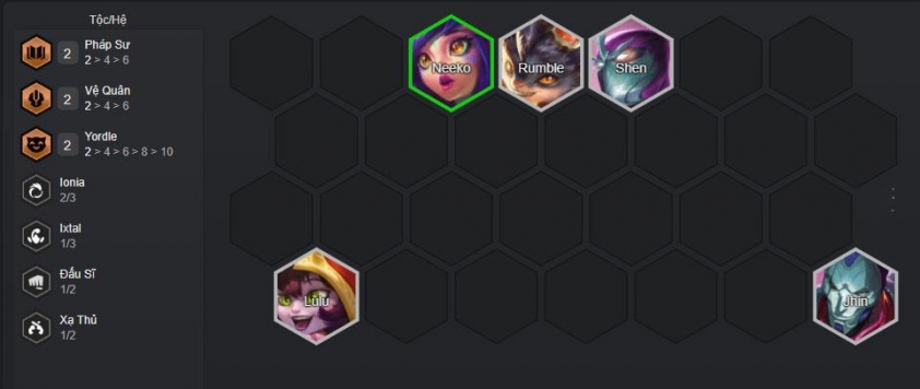 Khởi đầu với Yordle và Ionia, nâng cấp tướng