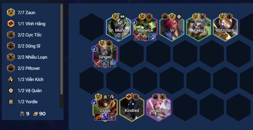 Cách chơi đội hình Zaun DTCL Mùa 16