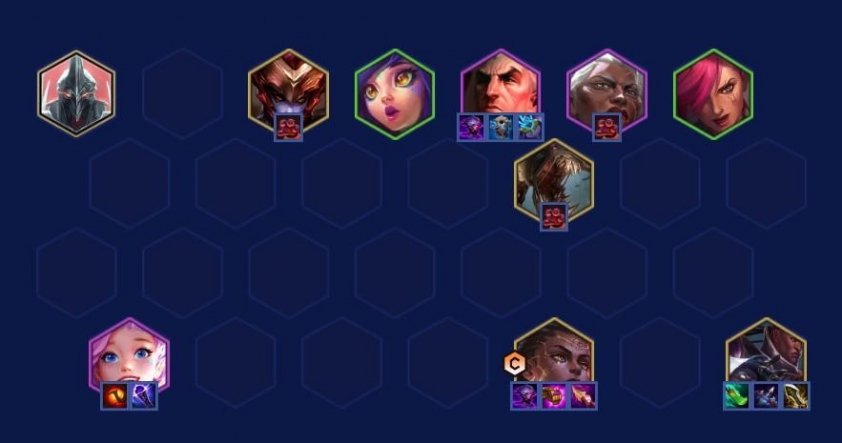 Lối chơi Mel Fast 9 trong DTCL mùa 16 Đội hình Mel Fast 9 với sát thương cao