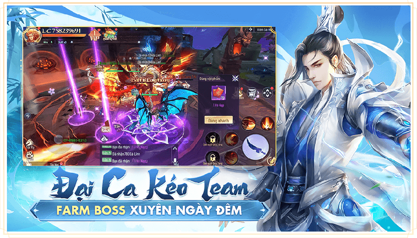 Code Chiến Hỏa Tam Giới mới nhất và cách nhập Hoạt động săn boss trong game