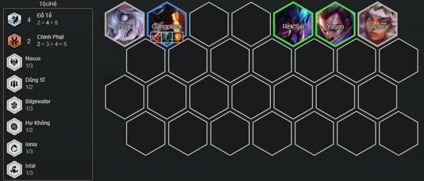 Đầu game đội hình Đồ Tể Cách lên đội hình đầu game