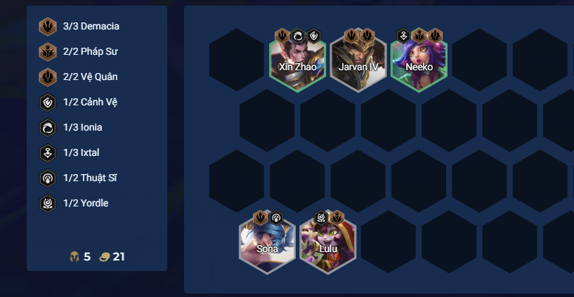 Chiến thuật giữa game đội hình Pháp Sư