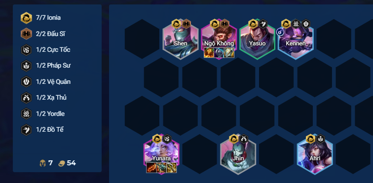 Lên cấp, bổ sung tướng và trang bị giữa game